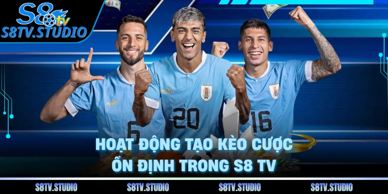 Hoạt động tạo kèo cược ổn định trong S8 TV