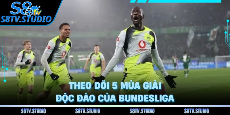 Theo dõi 5 mùa giải độc đáo của Bundesliga